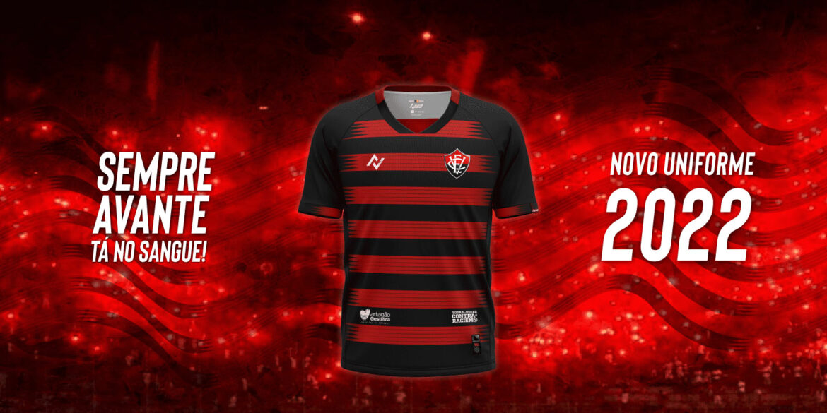 Camisa titular do EC Vitória 2022 Nego a Camisa titular do EC Vitória 2022 Nego a
