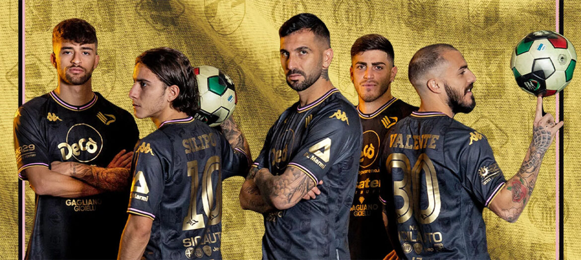 Quarta camisa do Palermo FC 2021-2022 Kappa a
