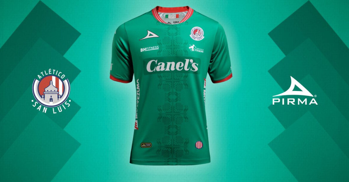 Terceira camisa do Atlético San Luís 2021-2022 Pirma a