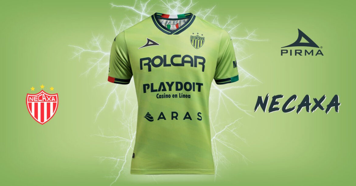 Terceira camisa do Necaxa 2022 Pirma a