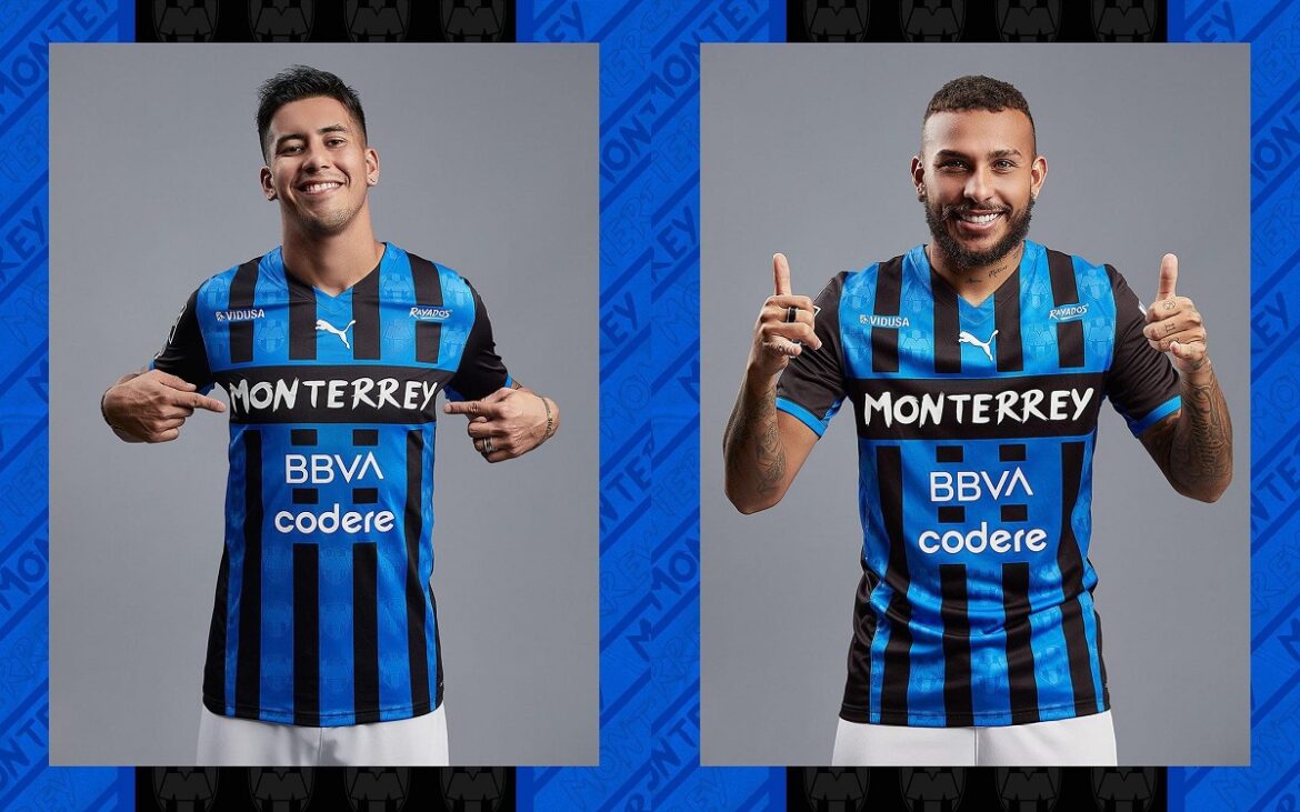 Terceira camisa do Rayados de Monterrey 2022 é revelada pela PUMA