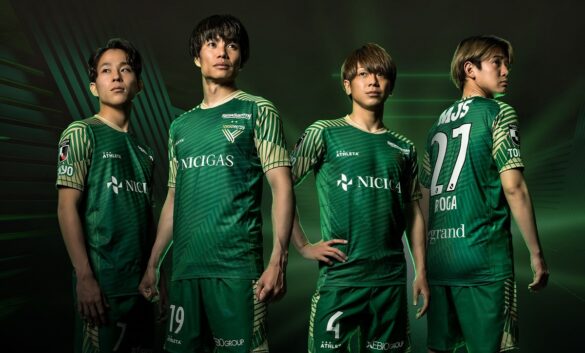 Camisa titular do Tokyo Verdy 2022 é revelada pela Athleta