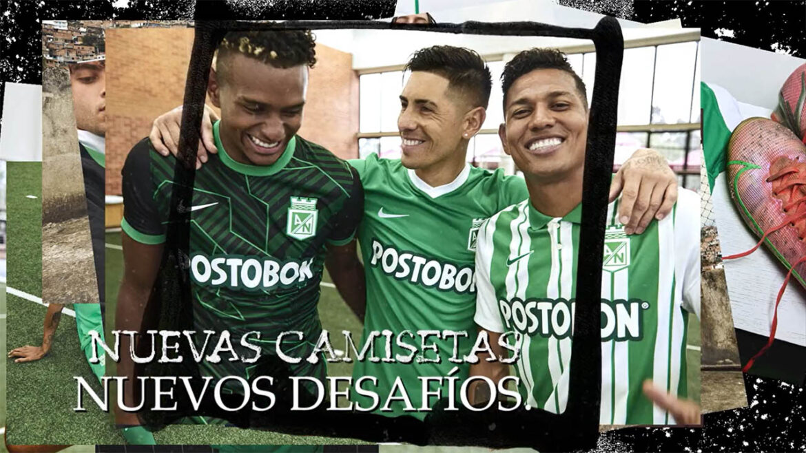 Camisas do Atlético Nacional 2022 Nike