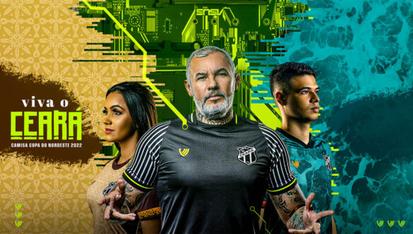 Camisas do Ceará Copa do Nordeste 2022 Vozão