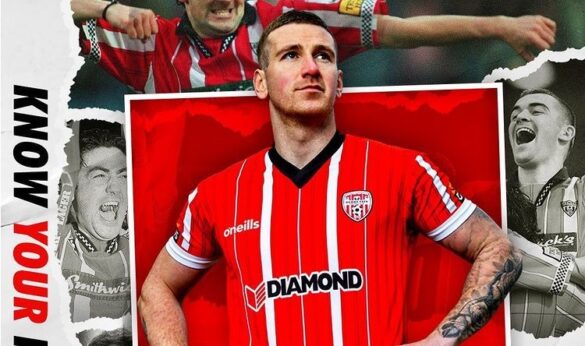 Camisas do Derry City 2022 são reveladas pela O'Neills