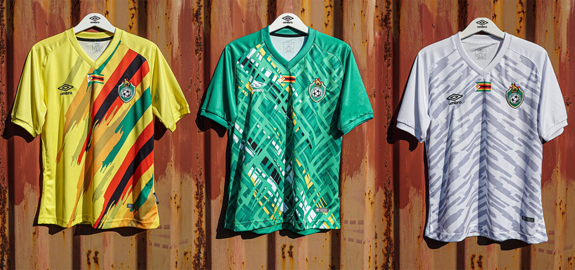 Camisas do Zimbabwe 2022 Umbro a Camisas do Zimbabwe 2022 Umbro a