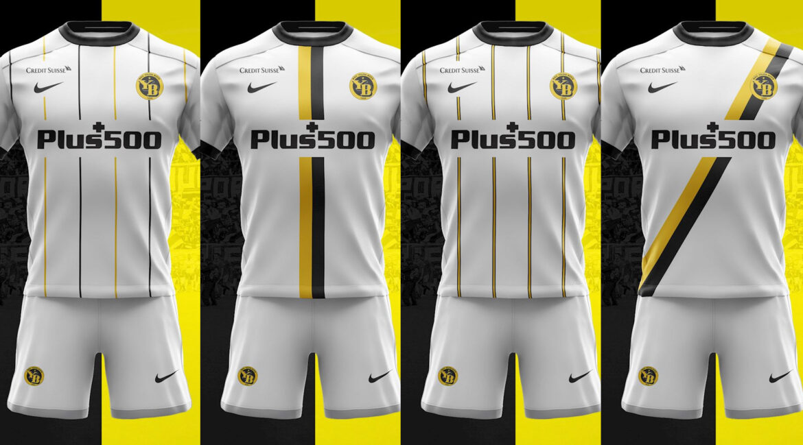 Young Boys Away kit 2022-2023 Nike a