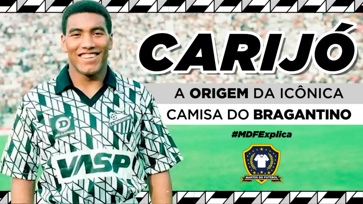A origem da camisa carijó do Bragantino nos anos 90