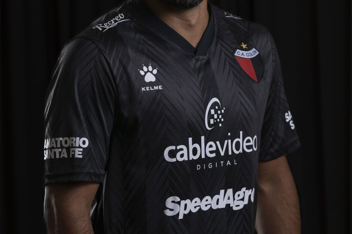 Camisa reserva do CA Colón 2022 Kelme a