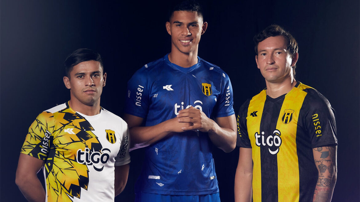 Camisas do Club Guaraní 2022 Kyrios a