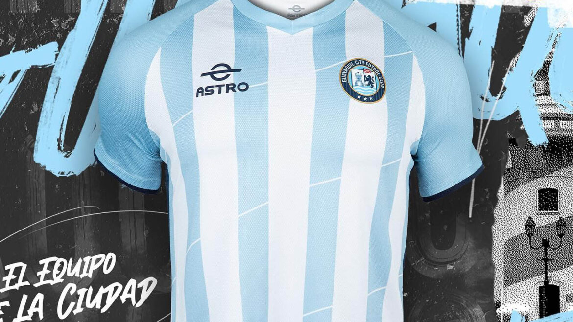 Camisas do Guayaquil City 2022 Astro a
