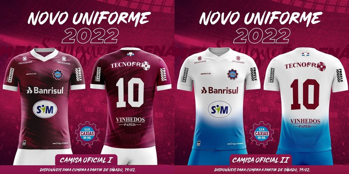 Camisas do SER Caxias 2022 são reveladas pela Bravo35 (3) Camisas do SER Caxias 2022 são reveladas pela Bravo35