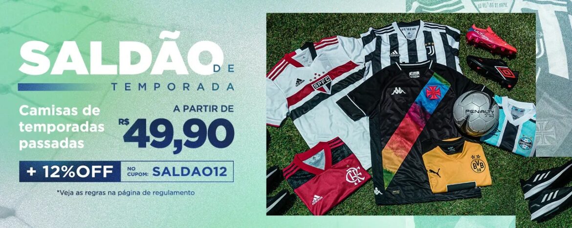 Cinco camisas de times brasileiros em promoção na FutFanatics! (1)