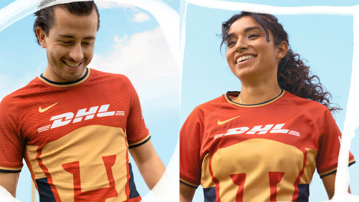 Terceira camisa do Pumas UNAM 2022 Nike a