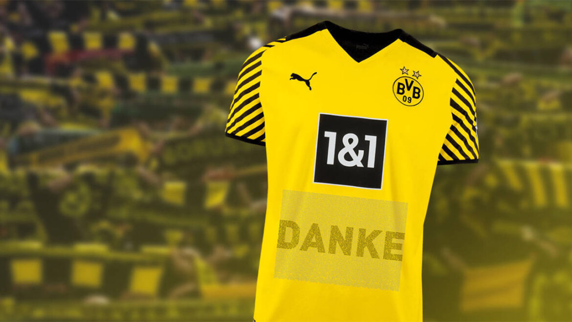Camisa DANKE Borussia Dortmund 2022 PUMA a