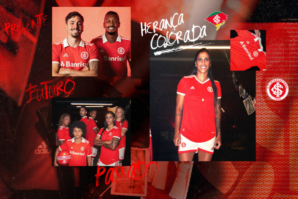 Camisa titular do Internacional 2022-2023 Adidas a