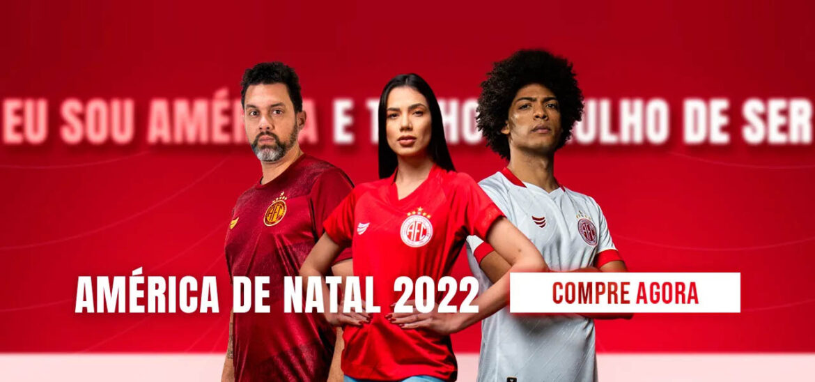 Camisas do América de Natal 2022 Super Bolla a Camisas do América de Natal 2022 Super Bolla a