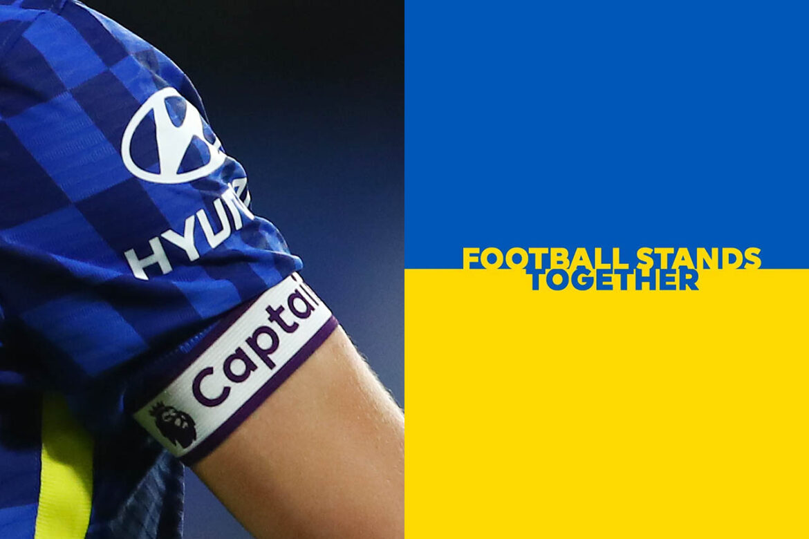 Premier League Braçadeira Capitão Ucrânia Premier League Braçadeira Capitão Ucrânia