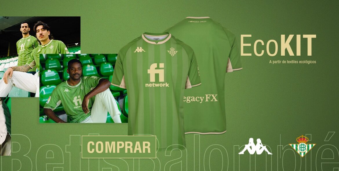 Real Betis e Kappa lançam camisa sustentável