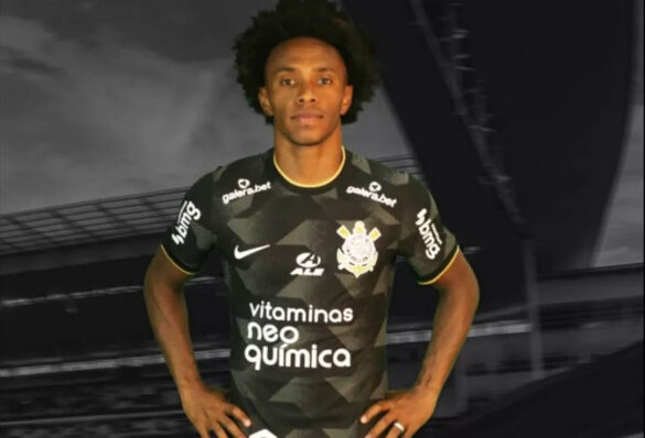 Camisa reserva do Corinthians 2022-2023 Nike a