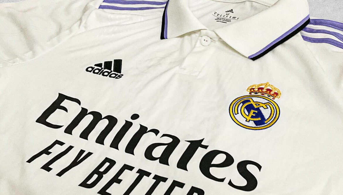 Camisa titular do Real Madrid 2022-2023 Adidas a