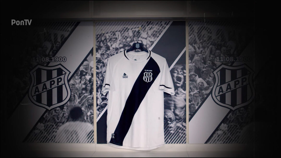Camisas da Ponte Preta 2022 1900 Titular