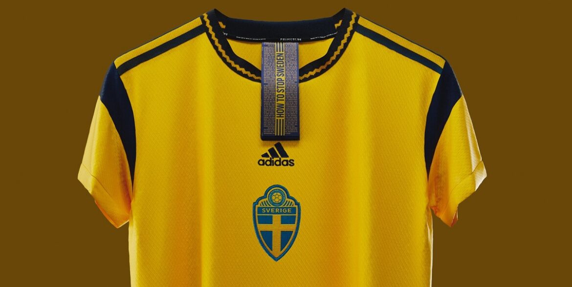 Camisas da Seleção feminina da Suécia 2022 Adidas são reveladas