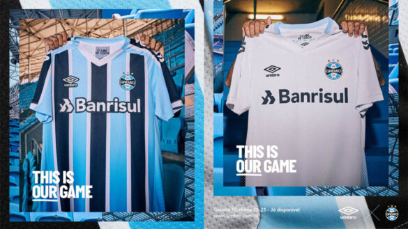 Camisas do Gremio 2022-2023 Umbro a