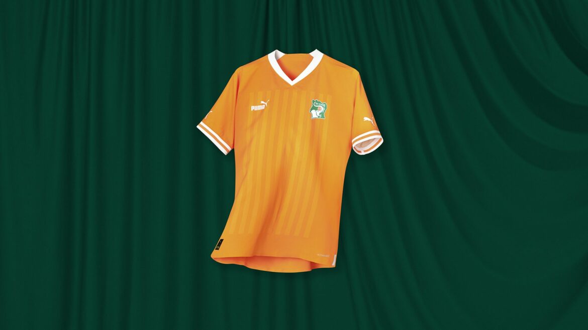 Camisa de Costa do Marfim 2022-2023 PUMA a