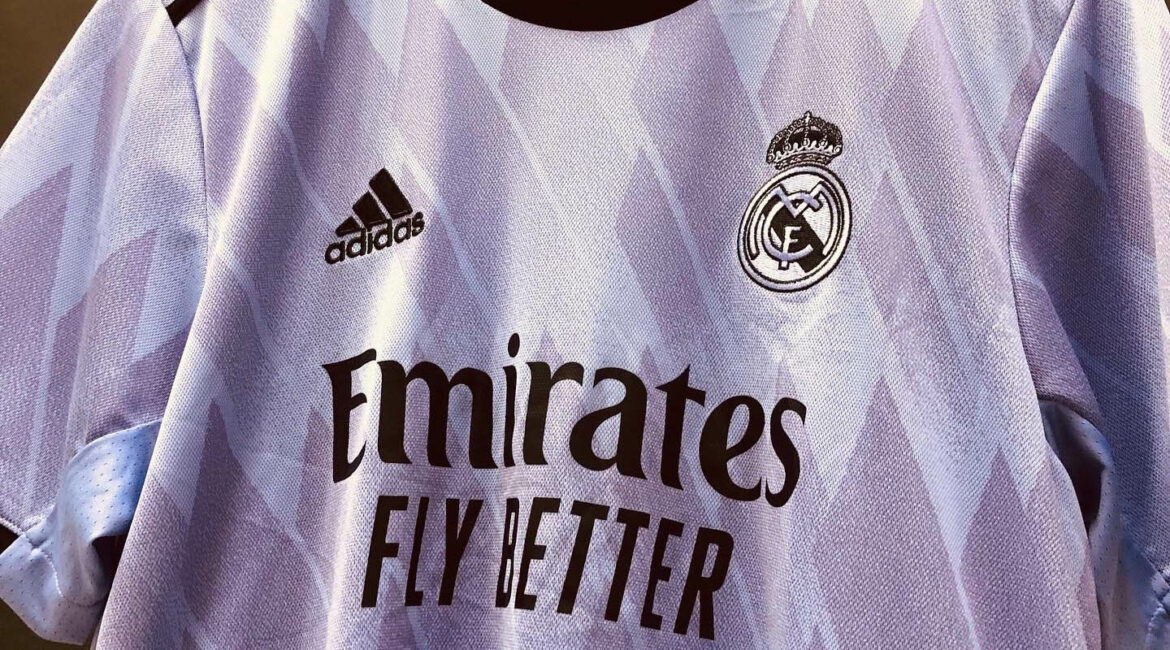 Camisa reserva do Real Madrid 2022-2023 Adidas a