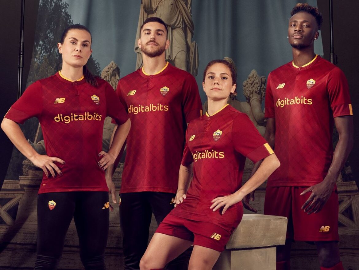Camisa titular da AS Roma 2022-2023 é lançada pela New Balance