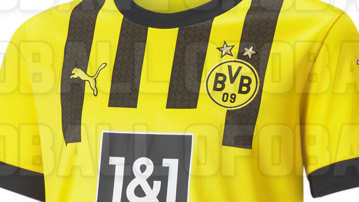 Camisa titular do Borussia Dortmund 2022-2023 PUMA a