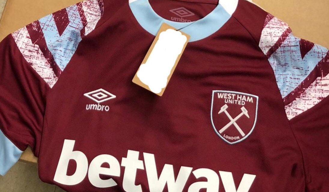 Camisa titular do West Ham 2022-2023 Umbro