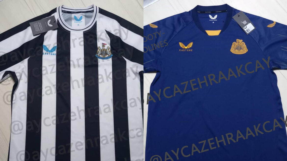 Camisas do Newcastle 2022-2023 Castore a