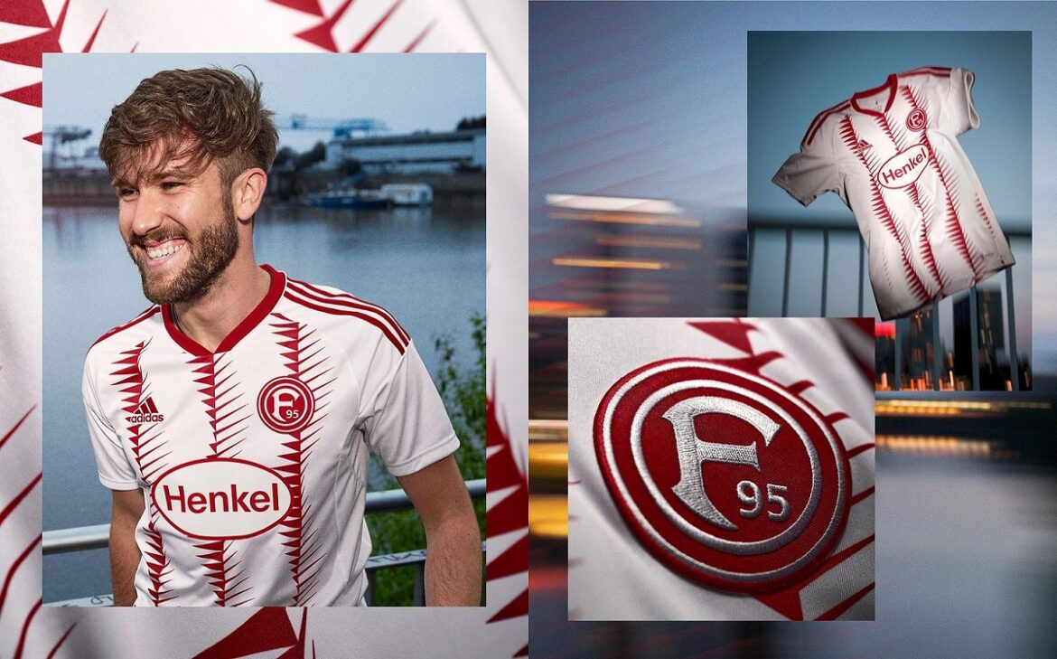 Camisa reserva do Fortuna Düsseldorf 2022-2023 é revelada pela Adidas