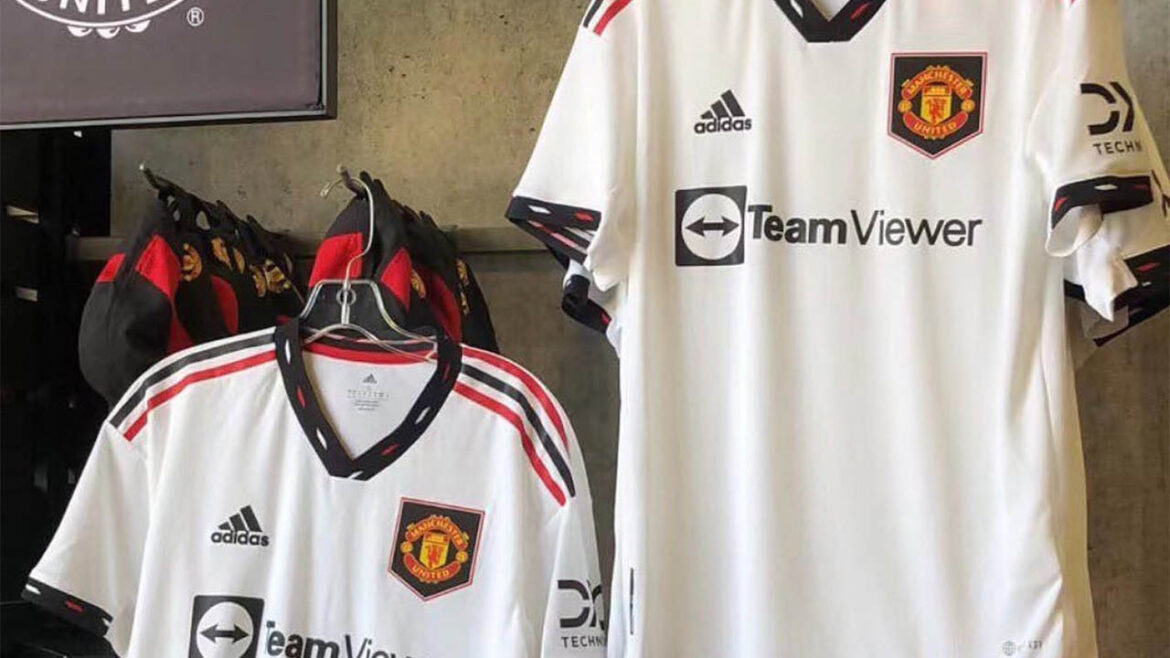 Camisa reserva do Manchester United 2022-2023 Adidas a