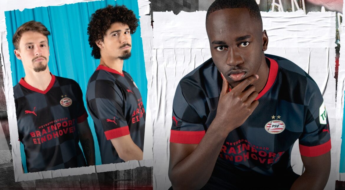 Camisa reserva do PSV Eindhoven 2022-2023 é revelada pela PUMA