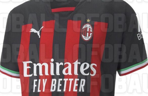 Camisa titular do AC Milan 2022-2023 PUMA a