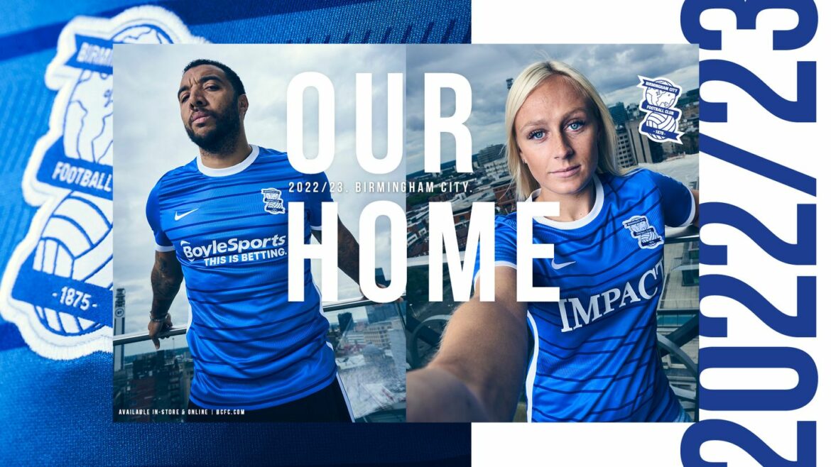 Camisa titular do Birmingham City 2022-2023 é revelada pela Nike