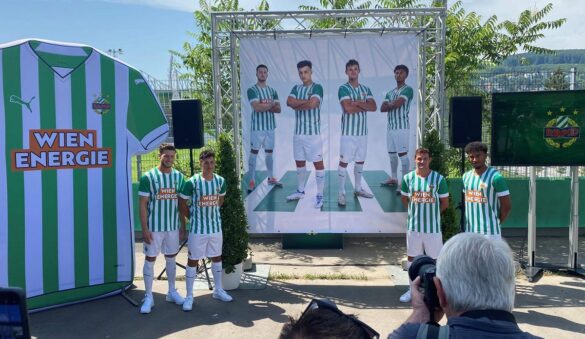Camisa titular do SK Rapid Wien 2022-2023 é revelada pela PUMA