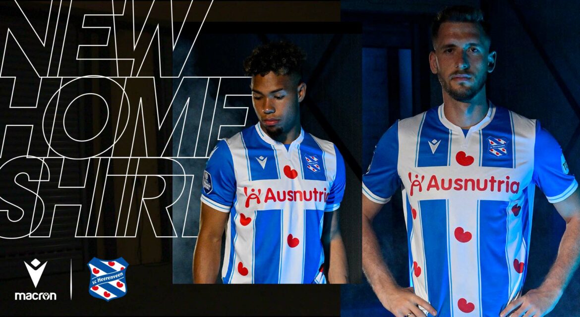 Camisa titular o SC Heerenveen 2022-2023 Macron a Camisa titular o SC Heerenveen 2022-2023 Macron a