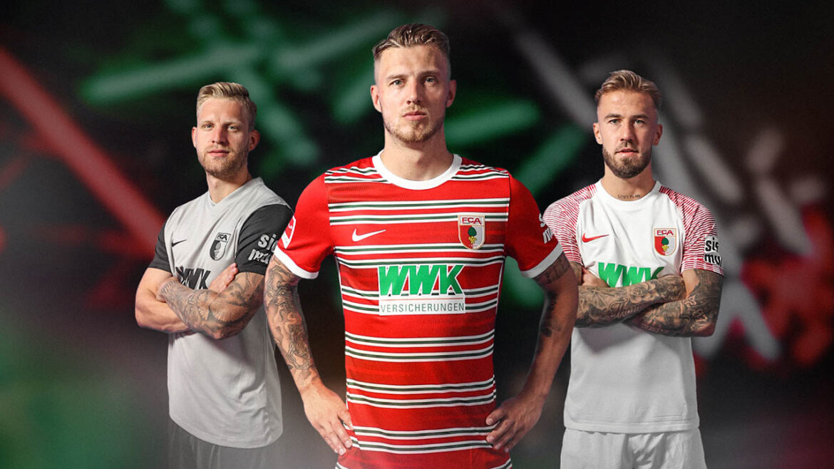 Camisas do Augsburg 2022-2023 Nike