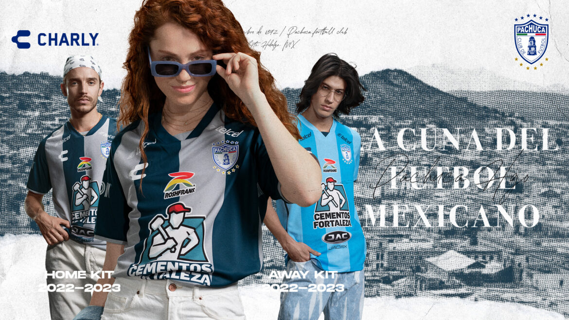 Camisas do Club Pachuca 2022-2023 são reveladas pela Charly (1) Camisas do Club Pachuca 2022-2023 são reveladas pela Charly