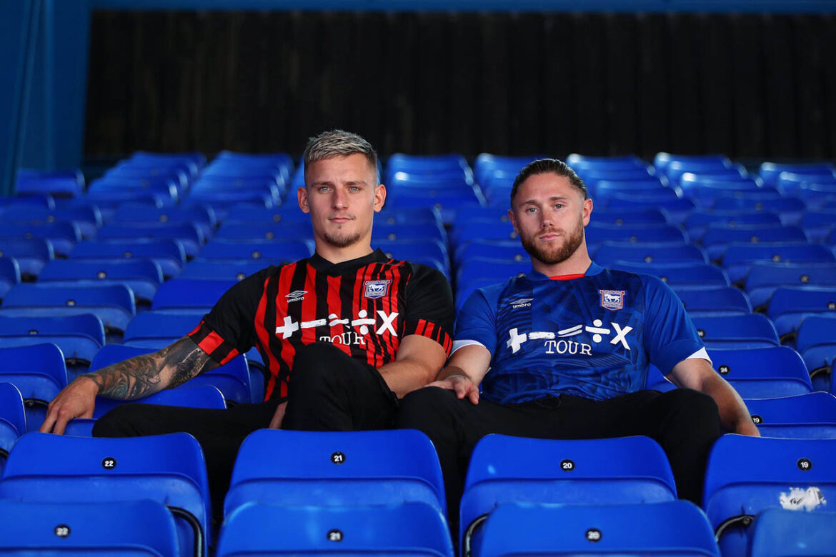Camisas do Ipswich Town 2022-2023 Umbro a