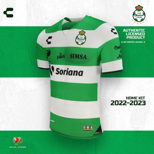 Novas camisas do Santos Laguna 20222023