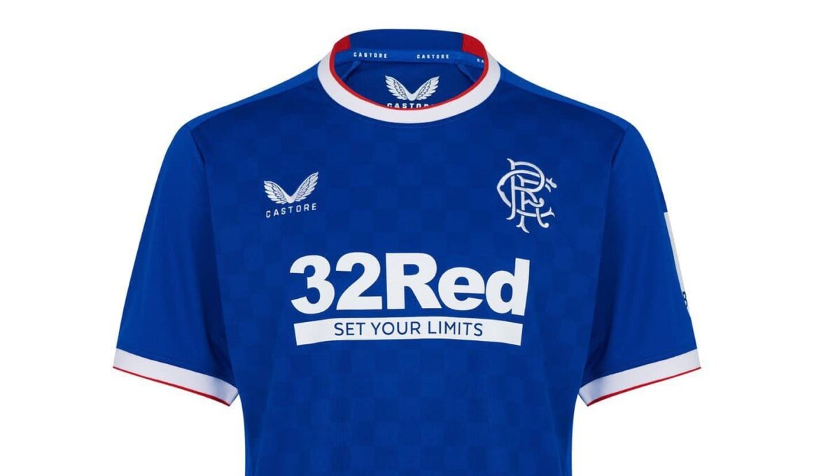 Camisas do rangers 2022-2023 Castore
