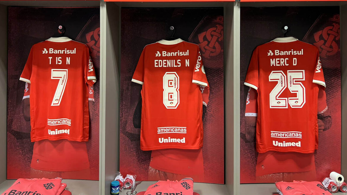 Internacional usa camisa para alertar sobre importância da doação de sangue