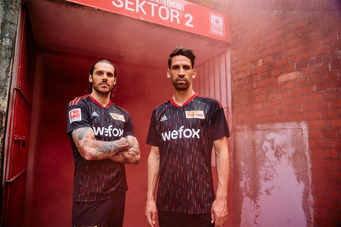 Terceira camisa do Union Berlin 2022-2023 Adidas a