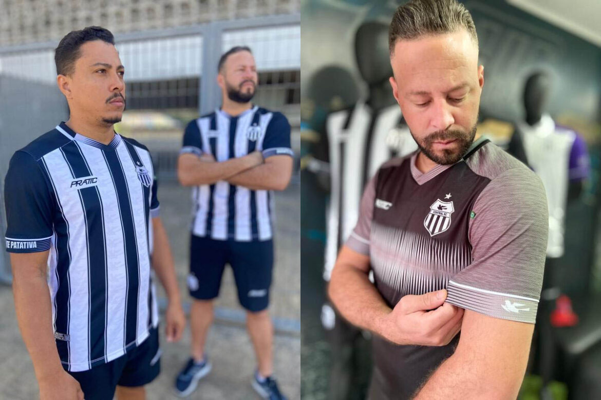 Camisa do Central de Caruaru 2022-2023 Pratic Sport a