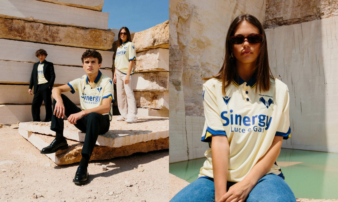 Camisa do Hellas Verona 2022-2023 Macron a